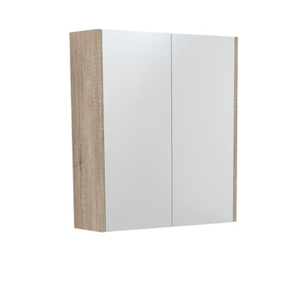 Mirror Cabinet With Scandi Oak Side Panels
