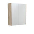Mirror Cabinet With Scandi Oak Side Panels