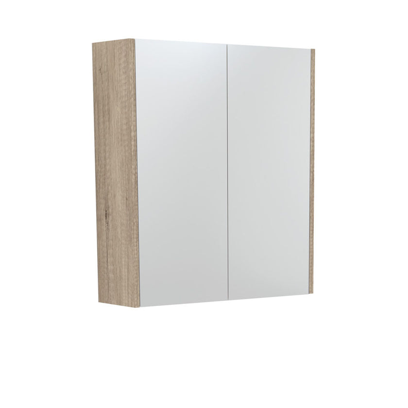 Mirror Cabinet With Scandi Oak Side Panels