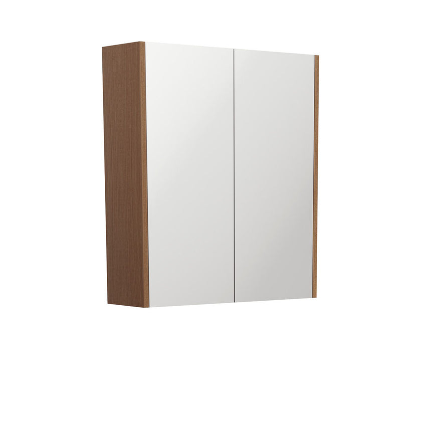 Mirror Cabinet With Walnut Side Panels