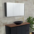 LED Mirror Cabinet With Side Panels