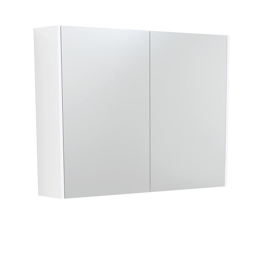 Mirror Cabinet With Satin Side Panels
