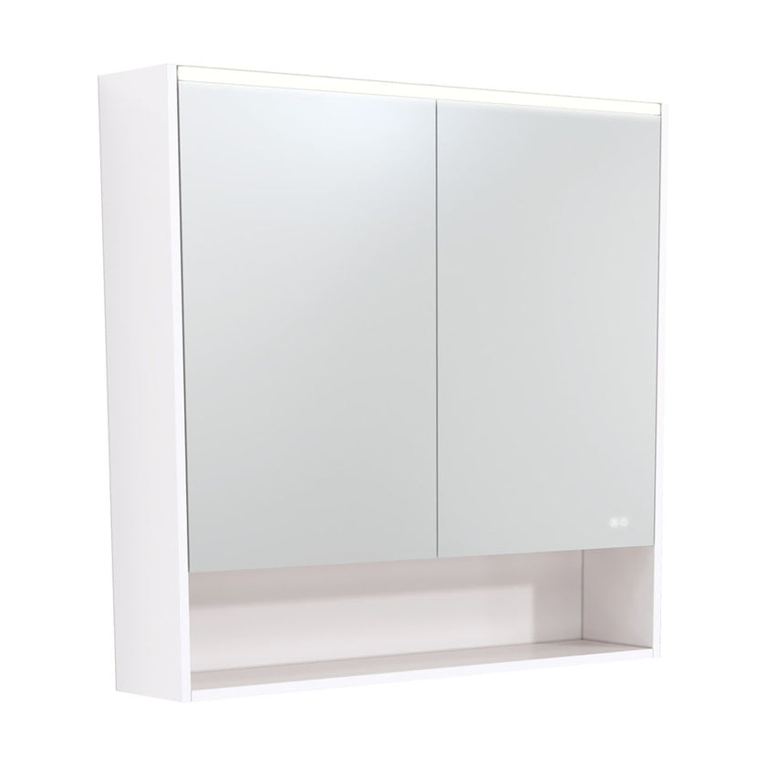 LED Mirror Cabinet With Display Shelf