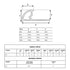 PVC Trade Trim Round Edge 2.5m x 10mm/8mm White