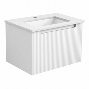 Perla Wall Hung Mark 2 Vanity Including Ceramic Top