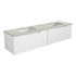 Perla Wall Hung Mark 2 Vanity Including Stone Top and Undermount Basin