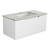 Perla Wall Hung Mark 2 Vanity Including Stone Top and Undermount Basin