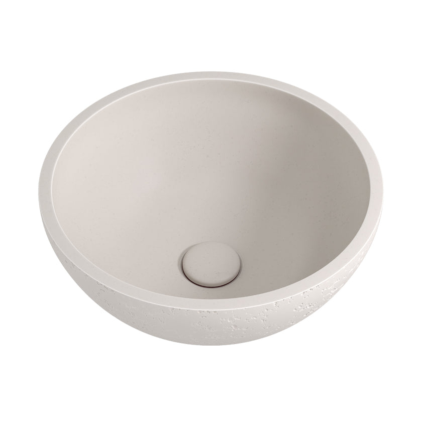Alba Round Concrete Above Counter Basin