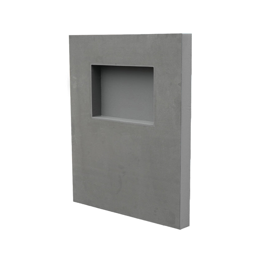 Thermasheet Half Shower Wall with Niche - 800 x 1200 x 100 mm