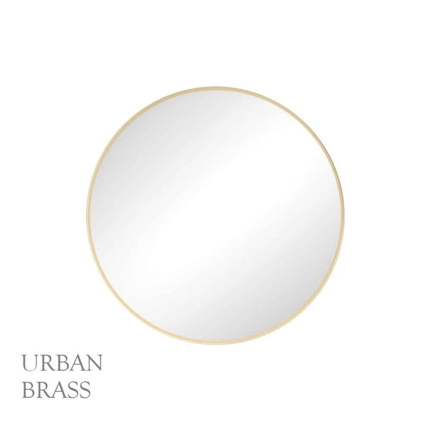 Reba Round Framed Mirror