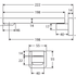 Koko Swivel Bath Outlet