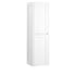 Hampton Wall Hung Satin White Tall Boy