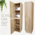 Edge Scandi Oak Wall Hung Tall Boy
