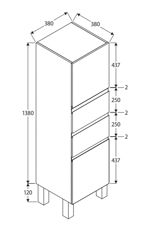 Fingerpull Legs Tall Boy