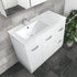 Unicab Gloss White Kickboard Vanity