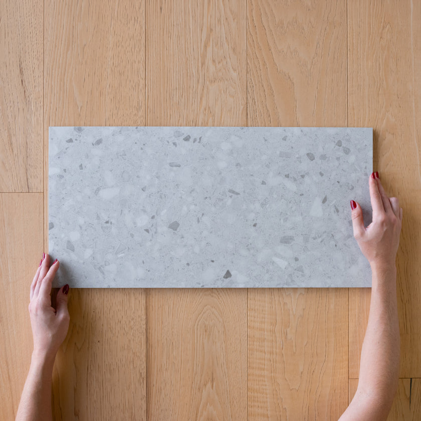 Terrazzo Rock White
