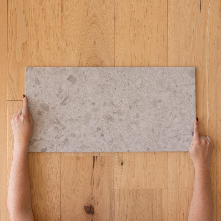 Terrazo White Porcelain