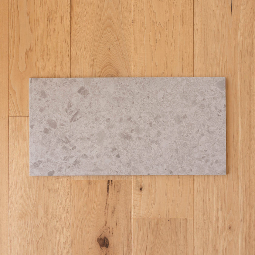 Terrazo White Porcelain