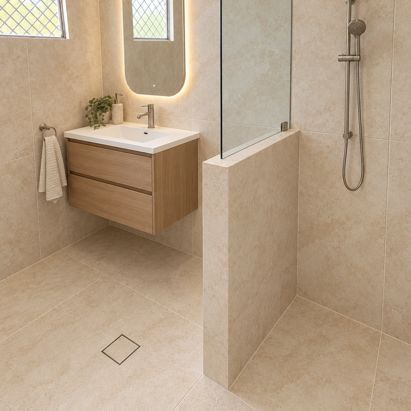 Thermasheet Half Shower Wall - 600 x 1200 x 100 mm