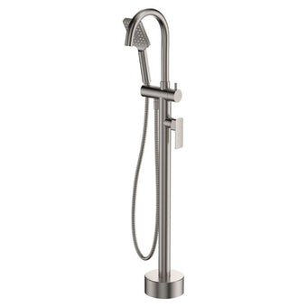 Tono Floor Mounted Bath Mixer With Hand Shower