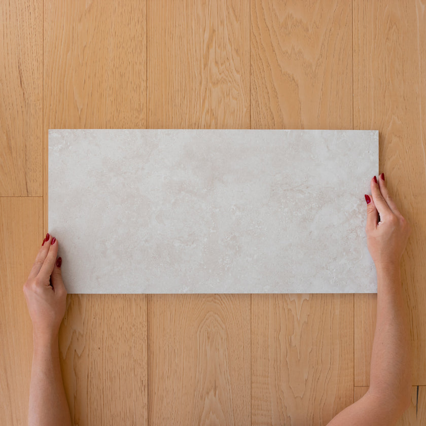 Cave Travertine White