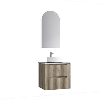 Tuscana Wall Hung Including Flat Stone Top