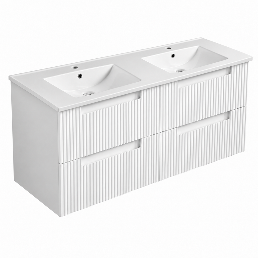 Neva Wall Hung Vanity Including Ceramic Top