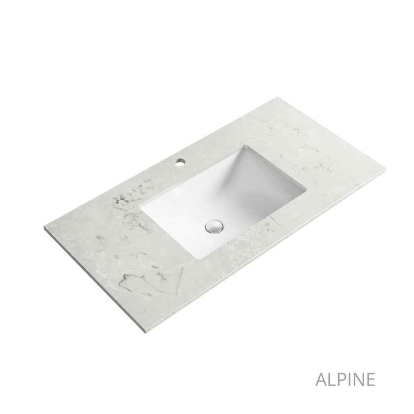 Moreno Wall Hung Including Stone Top and Undermount Basin