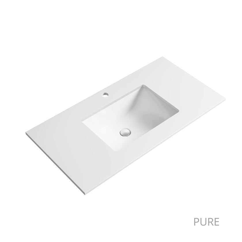 Moreno Wall Hung Including Stone Top and Undermount Basin