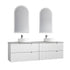 Verona Wall Hung Mark Including Flat Stone Top