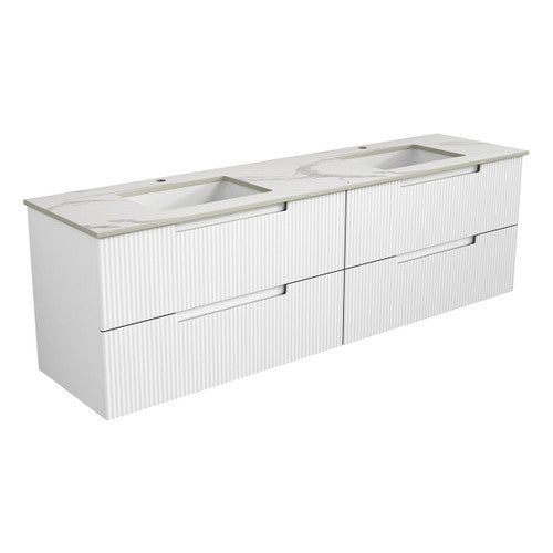 Verona Wall Hung Mark Including Stone Top and Undermount Basin