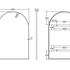 Arch Framed Mirror