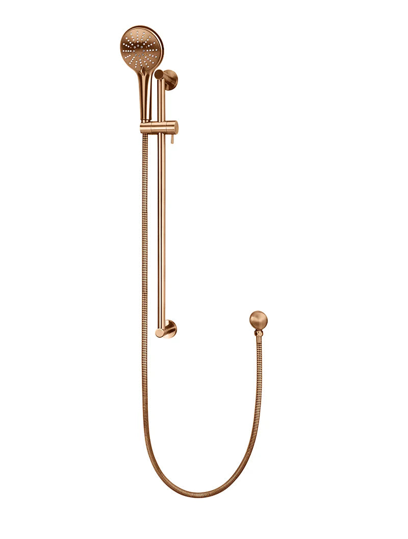 Meir Round Three Function Rail Shower